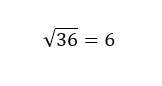 جذر 36