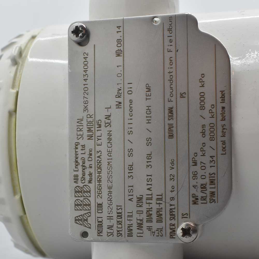 ترانسمیتر فشار ABB مدل 266HRH پیکاتک