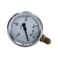 تصویر  گیج استیل برنج 6FINZEL سانت افقی 400بار