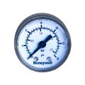 تصویر  گیج فشار استیل برنجی Honeywell صفحه 4 سانت خشک افقی 2-0 بار