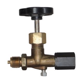تصویر  شیر سوزنی برنجی " 1/2   (Needle Valve)