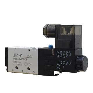 شیر برقی 5/2 برند KGSY مدل 4V210-08