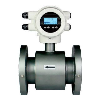 تصویر  فلومتر مغناطیسی DN100 Rubber SST316 4-20mA Pulse