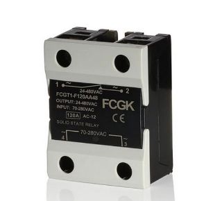 تصویر  رله ۸۰ آمپر حالت جامد (SSR)