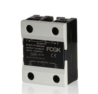 تصویر  رله ۴۰ آمپر حالت جامد (SSR)