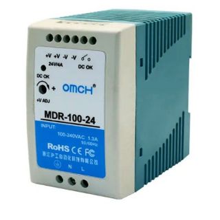 تصویر  منبع تغذیه OMCH MDR-100-24
