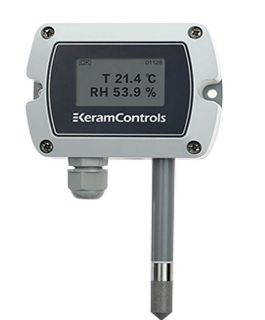 تصویر  دما و رطوبت سنج دیواری