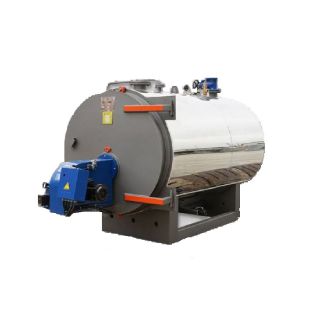 دیگ فولادی آبگرم سوپر دو پاس دابو صنعت مدل TW250