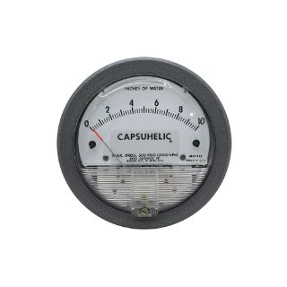 گیج اختلاف فشار دوایر رنج 10 اینچ آب مدل 4010