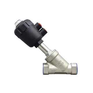 انگل ولو پنوماتیکی دندهای کله پلاستیکی سایز DN25