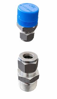 تصویر  کانکتور استیل  "LET LOK 316 BP3 12mm/3.4 