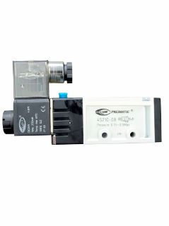 تصویر   شیر برقی پنوماتیکی 5/2-1/4 تک بوبین