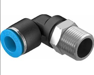 تصویر  اتصال زانویی پنوماتیک فستو QSL-3/8-10