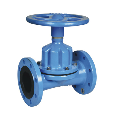 شیر دیافراگمی صاف یا مستقیم (Straight Through Type Diaphragm Valve)