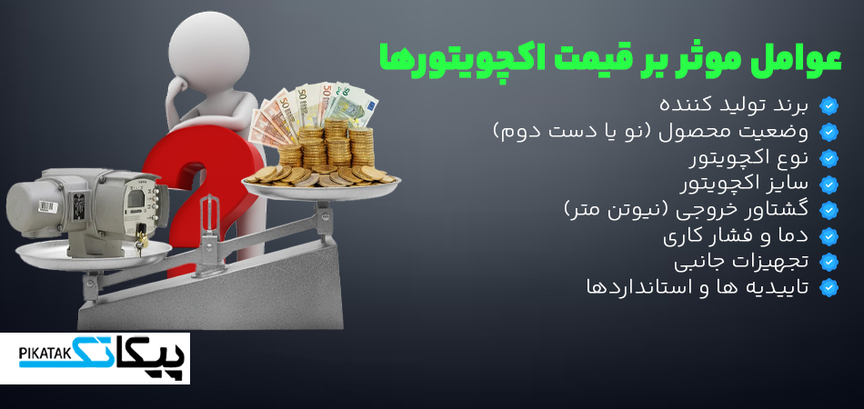 عوامل موثر بر قیمت اکچویتورها