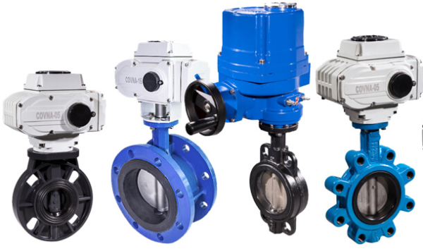 شیر پروانه‌ ای برقی (Electric Actuator)