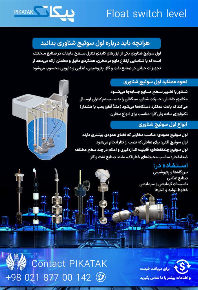 لول سوئیچ شناوری قیمت