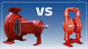 تفاوت پمپ سانتریفیوژ و جابجایی مثبت