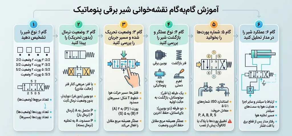 روند نقشه خوانی سلونوئید ولو
