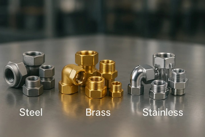 نصب اتصالات Compression Fitting