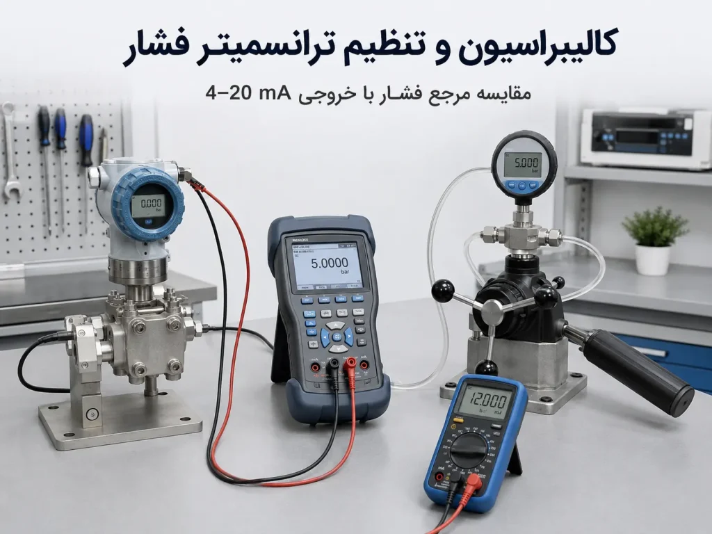 کالیبرسیون ترانسمیتر فشار