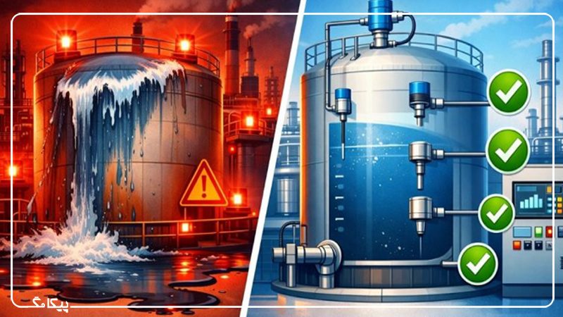 خطرات سرریز شدن مخازن و راه های جلوگیری از آن